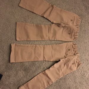 Land’s end 2 pairs of khakis and 1 skirt